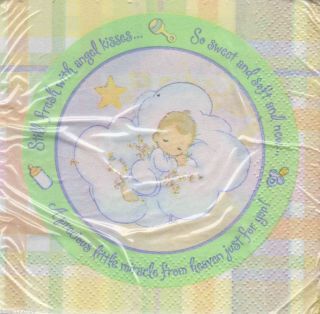 Precious Moments Baby Shower Party Supplies 16 Napkins
