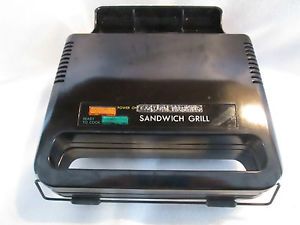 Eastern Electric Sandwich Maker Grill Toaster Non Stick Hot Pockets Compact EUC