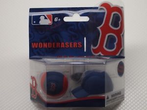 Boston Red Sox Official MLB Sport Wonderasers Rubber Erasers That Come Apart