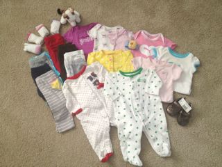 Baby Girl Clothes Lot 0 3 Months Very Good Clean and Comfy