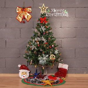 For Christmas Tree Skirt Xmas Party Holiday Ornament Supplies Favor Decorative