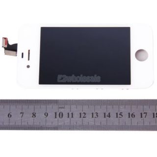 White Full Assembly Replace LCD Display and Touch Screen Digitizer for iPhone 4S