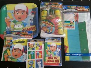Handy Manny Disney Jr Birthday Party Kit Supplies Favors Plates Invitations