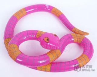 3X Long Stretch Snake Inflatable Beach Pool Toy Party Favors Wild Nature