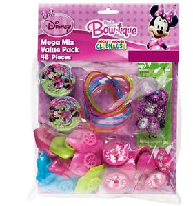 Minnie Mouse Bow tique 48 Pieces Party Favor Pack Birthday Party Supply