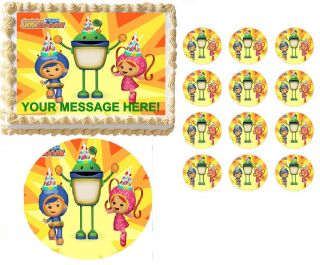 Team Umizoomi Characters Party Edible Cake Topper Frosting Sheet All Sizes
