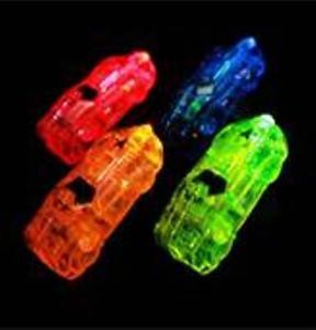4 Super Bright LED Mini Car Charming Finger Light Rings
