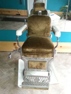 Antique Koken Barber Chair 1920's Pick Up Only