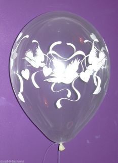 Qualatex 18 Stuffing Balloon, CLEAR with NO PRINT