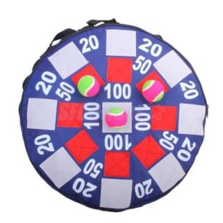 Target Dart W Velcro Ball Board Set Kids Cool Party Home Game