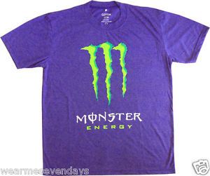 MS1L9 ★ Monster ★ Skateboard Extreme Sport Racing Cool Men Top Tee T Shirt Sz L