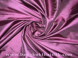 Purple 100 Pure Silk Taffeta Fabric Dress Curtain Gown