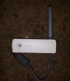Official Xbox 360 Wireless WiFi Network Adapter White Excellent Condition