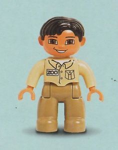 Lego Duplo Zookeeper from Community Figures Educational Set New