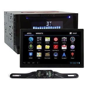 7''Android 2Din Car Radio Head Unit 3G WiFi GPS DVD Player Free Backup Camera