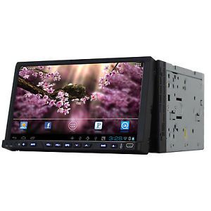 Double DIN Android 4 0 Car Radio DVD Player 3G WiFi BT GPS Navigation Head Unit