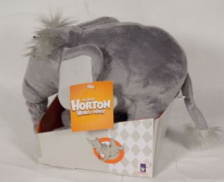 New Manhattan Toy Dr Seuss Horton Hears A Who Gray Elephant Plush Stuffed Toy