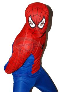 New Kid Spiderman Outfit Child Costume Spider Man Halloween 105CM to 125cm P11
