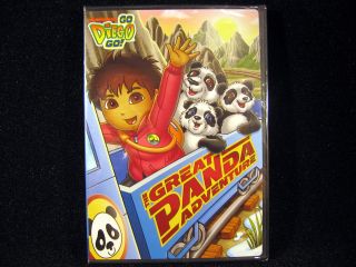 Go Diego Go Great Panda Adventure 4 Episodes Nick Jr 2010 New DVD Educational 097368953642