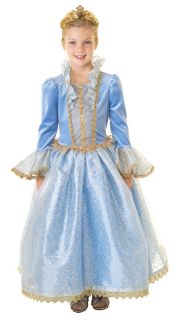 Princess Cinderella Deluxe Girls Halloween Costume S