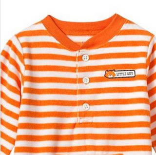Carters Baby Boy Fall Winter Clothes Coverall Orange 3 6 9 12 18 24 Months
