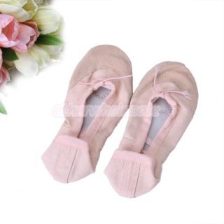 Pink Canvas Dance Ballet Shoes Toddler Girls Kids Child US Size 11 13 1 1 2 2 3