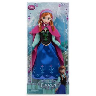 New  Anna 12" Classic Doll Frozen Poseable Christmas Gift