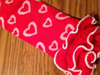 Valentines Day Leg Warmers Infant Toddler Child Leg Warmers New 