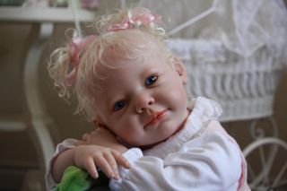 OOAK Reborn Toddler Baby Art Doll Artist Gail Carey of New Dawn Nursery