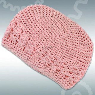 Infant Toddler Baby Crochet Beanie Kufi Hat Cap 9 Colors