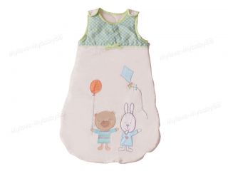 Cute Kids Baby Lovely Winnie Bunny 100 Cotton Sleeping Bag SleepSack 0 6 M