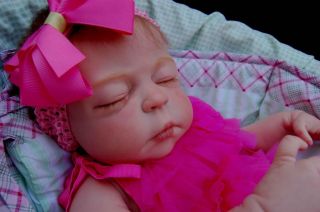 Lovely Big Silicone Vinyl Reborn Baby Doll Was "Cameron" by Sheila Michael