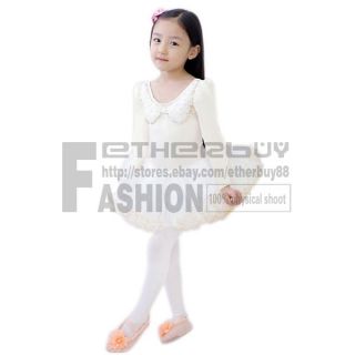 Girls Kids Ballet Dancing Dress Tutu Skirt Party Costume Clothing Sz 4T 5T 6 7 8
