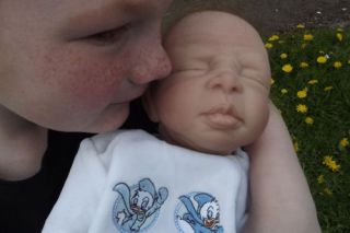 Anthony Very Limited Edition Stunning Lifesize 20" Boy Reborn Newborn Baby Doll