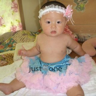2 Layers Cute Lovely Newborn Kids Pettiskirt Skirt Tutu Wedding Dress New