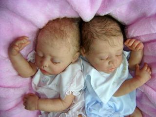 Adorable Newborn Reborn Baby Doll Boy Twin Lara Sculpt by Linda Murray Sold Out
