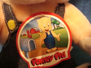 Porky Pig Plush Looney Tunes 1993 Vintage 24K