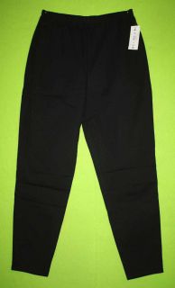 New Cabin Creek Sz XL Womens Black Casual Pants Slacks Trousers Stretch 8K04