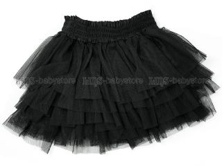 Multi Color Toddler Girl Pettiskirt Tutu Ballet Cake Skirt 3 Layer