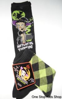 Betty Boop Womens Halloween Socks Toe Socks