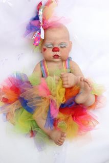 Babymine Nursery Letha Mellman Reborn Preemie Baby Clown Girl RuBert Full Body