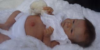 Jackies Babies Reborn Baby Girl Sally Bonnie Brown New Sculpt