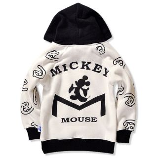 Christmas Sale Infant Baby Boys Mickey Mouse Fleece Hoodie Top 5 6Years