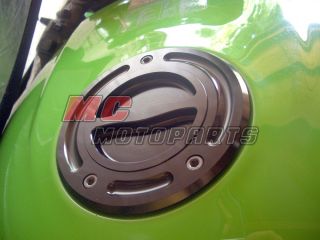CNC Fuel Gas Cap Kawasaki K1 Ninja 600 zx6r ZX6RR ZX636 ZX 600 00 01 02 05 06