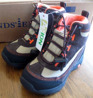 Landsend Kids Girls Boys Snow Hiking Boots 9 10 11