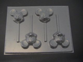 Mickey Mouse Face Head Chocolate Candy Soap Mold