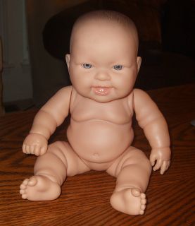 Berenguer 14" Vinyl Baby Boy Girl Doll Newborn Chubby with Two Front Teeth