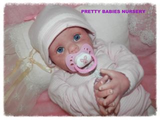 Reborn Baby Girl Doll Anatomically Correct Belly Plate by Pretty Babies Nursery