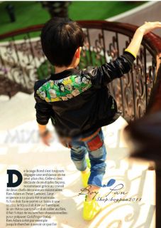 New Kids Clothing Fashion Boys Pure Color Casual Jacket Tops Coats AGES2 7Y