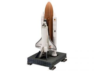 Revell 1 144 Space Shuttle Discovery Booster Rockets Model Kit Set 04736